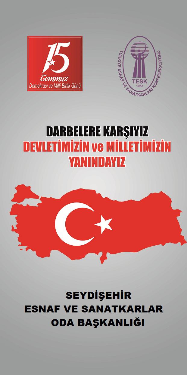 15 TEMMUZ DEMOKRASİ VE BİRLİK GÜNÜ